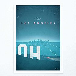 Los Angeles plakát, A2 - Travelposter