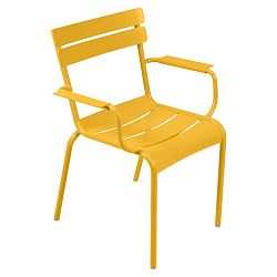Luxembourg sárga karfás kerti szék - Fermob