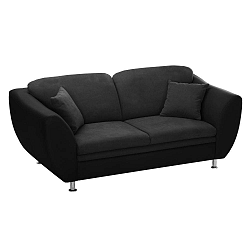 Maderna fekete háromszemélyes kanapé - Florenzzi