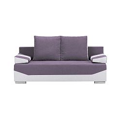 Marcel lila-szürke háromszemélyes kanapé ágyneműtartóval - Melart
