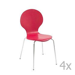 Marcus Dining Chair piros étkezőszék, 4 darab - Actona