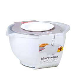 Margarethe fehér habverő tál, fedéllel, 3 liter - Rosti Mepal