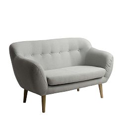 Marget világos szürke kétszemélyes kanapé - Custom Form