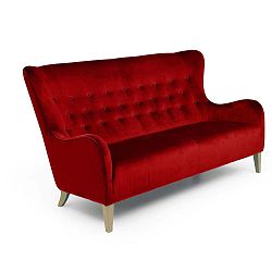 Medina háromszemélyes piros kanapé - Max Winzer