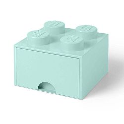 Mentol zöld négyszögletes tároló doboz - LEGO®
