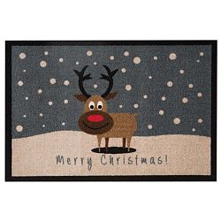 Merry Christmas Reindeer lábtörlő, 40 x 60 cm - Hanse Home