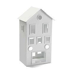 Metal House fehér gyertyatartó, magasság 31 cm - Versa