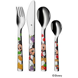 Mickey Mouse 4 darabos gyerek, rozsdamentes evőeszközkészlet - WMF