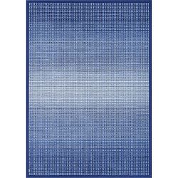 Moka Marine kék kétoldalas szőnyeg, 80 x 250 cm - Narma