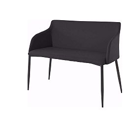 Nimbus fekete ülőpad fekete lábakkal - Støraa