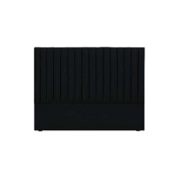 NJ fekete ágytámla, 140 x 120 cm - Cosmopolitan design