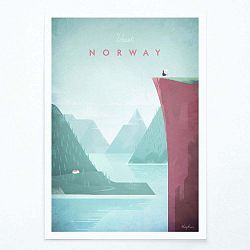 Norway plakát, A2 - Travelposter