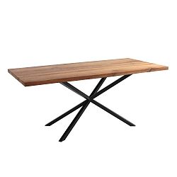 Orion étkezőasztal tölgyfa asztallappal, 180 x 90 cm - Custom Form