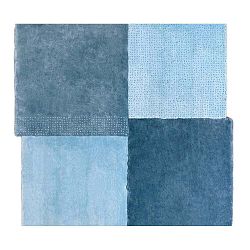 Over Square kék szőnyeg, 200 x 207 cm - EMKO