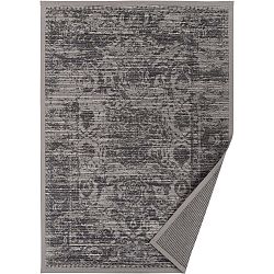 Palmse szürkésbézs mintás kétoldalas szőnyeg, 140 x 200 cm - Narma