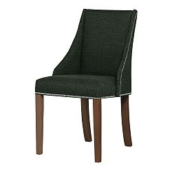 Patchouli sötétzöld bükk szék sötétbarna lábakkal - Ted Lapidus Maison