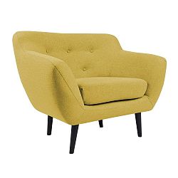 Piemont sárga fotel - Mazzini Sofas