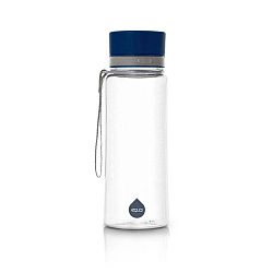 Plain műanyag palack kék kupakkal, 600 ml - Equa