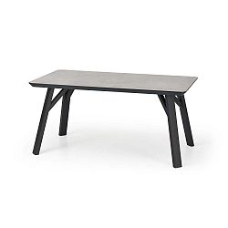 Proton beton mintás étkezőasztal, 160 x 90 cm - Halmar