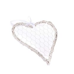 Rattano Heart Quatro függő, szív alakú dekoráció - Dakls