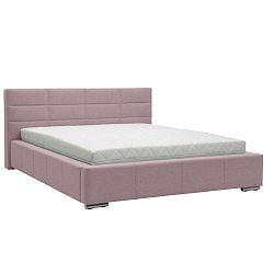 Reve halvány rózsaszín kétszemélyes ágy, 160 x 200 cm - Mazzini Beds