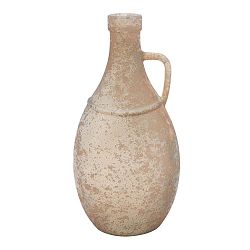 Roma bézs újrahasznosított üveg váza, ⌀ 12,5 cm - Mauro Ferretti