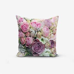 Roses pamutkeverék párnahuzat, 45 x 45 cm - Minimalist Cushion Covers