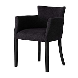 Santal fekete bükk szék fekete lábakkal - Ted Lapidus Maison