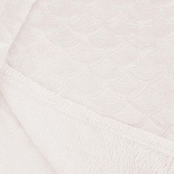 Sardi krémszínű mikroszálas takaró, 150 x 200 cm - DecoKing