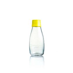 Sárga üvegpalack élettartam garanciával, 300 ml - ReTap