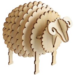 Sheep 3D fa puzzle - Le Studio