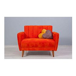 Sifi narancssárga kinyitható fotel