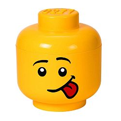 Silly L sárga fejformájú tárolódoboz - LEGO®