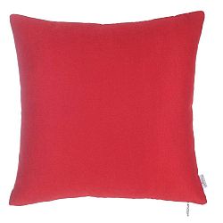 Simple piros párnahuzat, 43 x 43 cm - Apolena