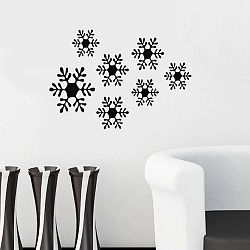 Snowflakes öntapadó falmatrica, 49 x 34 cm