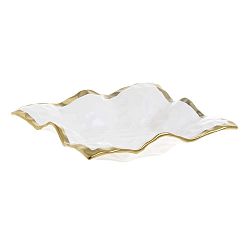 Softy fehér porcelán kínáló tálka, 19,5 x 19,5 cm - InArt