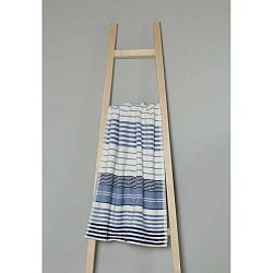 Spa kék-fehér pamut törölköző, 50 x 90 cm - My Home Plus