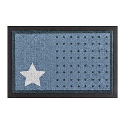 Star and Dots Light Blue lábtörlő, 40 x 60 cm - Hanse Home