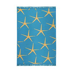 Starfish kék-sárga kétoldalas szőnyeg, 120 x 180 cm