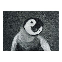 StateMat Penguin szürke lábtörlő, 50 x 75 cm - Hanse Home