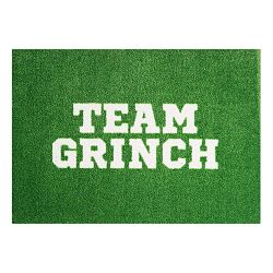 StateMat Team Grinch zöld lábtörlő, 50 x 75 cm - Mint Rugs