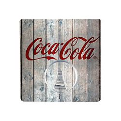 Static-Loc Coca-Cola Wood öntapadós akasztó - Wenko