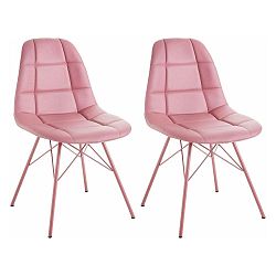 Sting 2 darab rózsaszín szék - Støraa