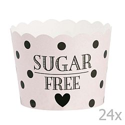 Sugar Free papír sütőforma, 24 db - Miss Étoile