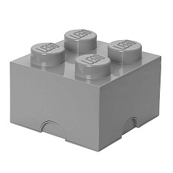 Szürke négyszögletes tároló doboz - LEGO®