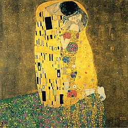 The Kiss repró, 70 x 70 cm - Gustav Klimt