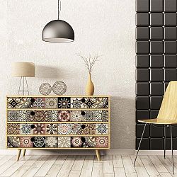 Tiles Stickers For Furniture Cineloto Mento 30 db-os bútor matrica szett, 15 x 15 cm - Ambiance