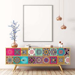 Tiles Stickers For Furniture Coralina 24 db-os bútor matrica szett, 20 x 20 cm - Ambiance