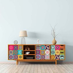 Tiles Stickers For Furniture Lopez 30 db-os bútor matrica szett, 20 x 20 cm - Ambiance