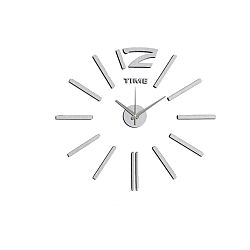 Time óra alakú falmatrica, ⌀ 60 cm - Mauro Ferretti